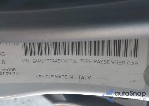 2014 Maserati Ghibli S Q4 from USA, damaged, VIN ZAM57RTA4E1087733